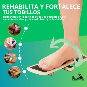 Kineboard: Rehabilita y fortalece tus tobillos